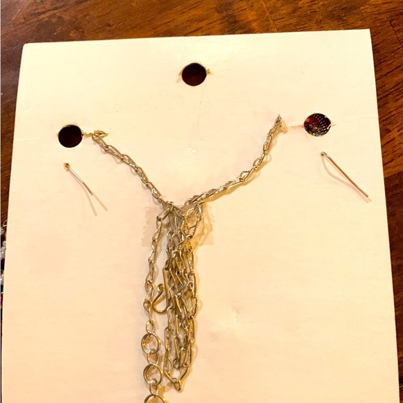 NECKLACE AND EARRINGS PIERCED SOUTHWESTERN STYLE FROM SANTA FE. - Picture 4 of 4